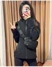 Early Winter Velvet Black Slim-fit Soft Shell Jacket Cycling Suit Women's 2026 New Waist Autumn And Winter Wear_ecoleips.com