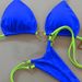 Women's Clothing Sexy Low-Waist Tie-Up Bikini Set – Heart Design & Nylon Fabric For American Style"_ecoleips.com