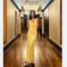 Evening Floral Sequin Strapless Evening Sexy Pearl Women's Long Dress_ecoleips.com
