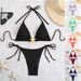 European and American sexy bikini 2025 new split swimsuit female cross border fashion triangle swimsuit bikini wholesale_ecoleips.com
