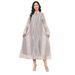 Women's New Sequined Fashion Muslin Dress Kaftan Mesh Abaya Dress_ecoleips.com