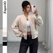 Elegant & Stylish Women's Long Sleeve Jacket - Slim Fit Zip-Up Coat For Fall & Winter - Breathable Polyester Fabric_ecoleips.com
