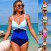 Women's Clothing American Style One Piece Swimsuit For Women Color Block Sporty Sexy Bikini 2026 New_ecoleips.com