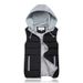 Women's Clothing autumn and winter new Korean candy color down cotton vest large size women's hooded cotton vest_ecoleips.com