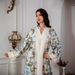 Verve Muslim Women's Abaya Dubai Fashion Printed Long Dress_ecoleips.com