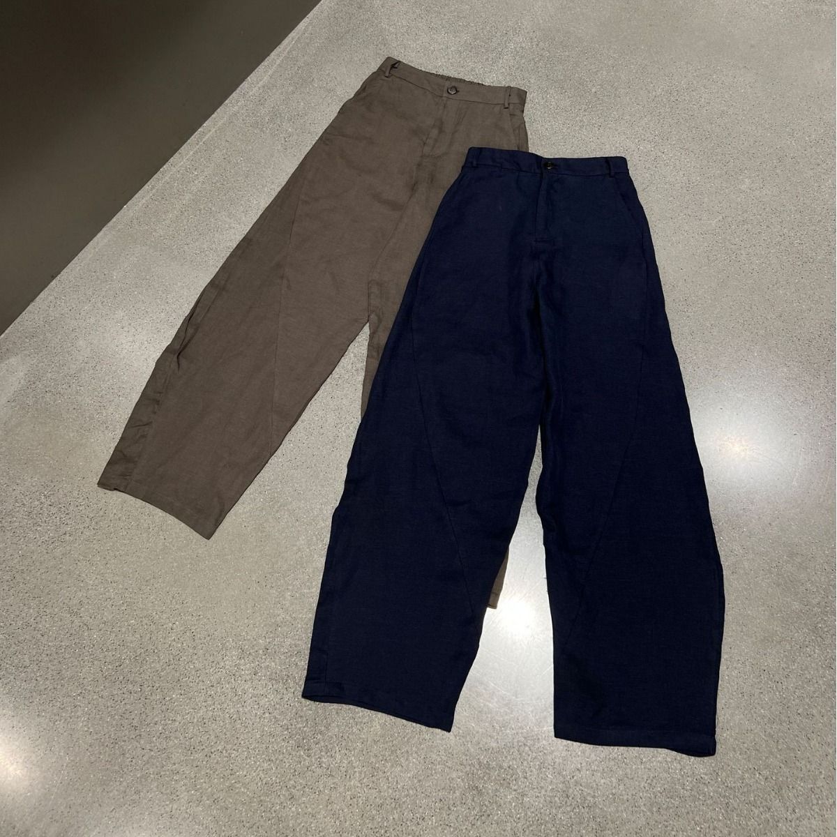 Suitable For All Seasons JVV SISTER Autumn 2024 New Loose Casual Breathable Straight Linen Tencel Pants For Women 51609_ecoleips.com