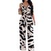 Women's Clothing Summer Fashion Sexy Suspenders Elastic Waist Tie Wide Leg Pants Two Piece Suit_ecoleips.com