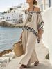 Women's Summer Wide Leg Pants Set Loose Fashion Casual Top And Bottoms Retro Elegant Purple Literary Style Clothing_ecoleips.com