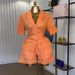 Women's Clothing Summer New Fashion Lapel Hollow Short Sleeved Shirt Wide Leg Shorts Casual Suit_ecoleips.com