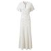 Women's French Elegant Patchwork Knit Dress Style Short Sleeved A Line Slimming Summer Dress_ecoleips.com