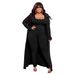 High Elastic Piercing Three Piece Set for Women Large Size Autumn Winter Fashion Sexy Temperament Clothing Set_ecoleips.com