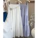 Women's Cotton Linen Midi Skirt Floor Length Slimming Hip Covering Summer Style 2025 Japanese Literary Design Extra Large_ecoleips.com