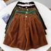 Women's Clothing Autumn And Winter New High Waist Slim A Line Pants Small Casual Wide Leg Pants_ecoleips.com