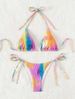 Women's New Style Two Piece Bikini Swimsuit Set Fashionable Swimwear_ecoleips.com