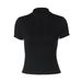 European And American Best-Selling Women's Clothing 2026 Spring New Fashion Sexy Hollow Out Front Button Solid Color_ecoleips.com