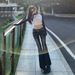 Women's Retro Low-Rise Flared Jeans - Stretch Slim Fit Bootcut Pants_ecoleips.com