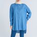 Women's Clothing New Polyester Cotton Single Breasted Lapel Mid Length Shirt White Cardigan Loose Long Sleeved Shirt Female_ecoleips.com