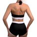 High Waisted Two Piece Bikini 2026 New Style Halter Neck Swimsuit for Women Concealing Slimming Flattering for Large Busts Vacation Wear_ecoleips.com