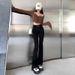 High-waisted Micro-flare Women, 2022 Autumn And Winter New Style, Peach Butt Slimming Skinny Jeans For Petite Figures,_ecoleips.com