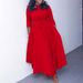 Women’s Clothing Spring And Summer New Fashion Temperament Lace Up African Large Size Long Skirt_ecoleips.com
