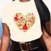 Summer European And American Cross-border Foreign Trade Wholesale T-shirts, Round-neck Casual Plus-size Loose_ecoleips.com
