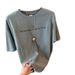 Women's Slimming White T-Shirt Summer New Versatile Youthful Short Sleeve Trendy Base Layer Top for Spring_ecoleips.com