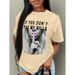Cross-border Plus-size New Fashion Women's And Girls' T-shirts Wholesale_ecoleips.com