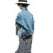 Early Clothing 2025 New High-End European Style Small Fragrance Short Blue Denim Jacket Women's Spring And Autumn_ecoleips.com