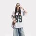 Unisex Retro American Patchwork Mesh Loose Fit Sports T-Shirt Vintage Streetwear Basketball Jersey for Summer_ecoleips.com