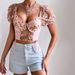 Women's Clothing Spring And Summer Puff Sleeve Hot Girl Steel Ring Lace Transparent Outer Wear High End Tube Top_ecoleips.com