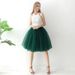 2025 New Style Puffy Women Tutu Pleated Mesh Half Adult Short Skirt_ecoleips.com