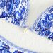 Women's Clothing New Split Print Blue And White Porcelain Bikini_ecoleips.com