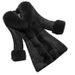Women's Clothing New Women's Fur Coat, Medium Length Imitation Mink Fur, High End Rabbit Fur Coat, Fox Collar, Large Size_ecoleips.com