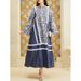Women's Clothing New Style Stitching Contrast Color Retro Pattern Women's Robe Loose Fashion Dress Women Autumn And Winter_ecoleips.com