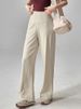 K Straight Tube Slimming Sports Pants For Women, Loose And Casual Running Pants, Pilates Wide Leg Yoga Fitness Pants_ecoleips.com