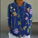 2024 European And American Style Autumn Cross-border New Long-sleeve Chinese-style Bamboo Linen Collared Printed Fashion_ecoleips.com