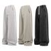 Aria Basics Autumn Winter New Trendy Brand European American Style Snowflake Loose Long Pants Men Washed Vintage Patchwork Casual_ecoleips.com