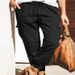 Women’s Clothing women's solid color casual fashion pocket workwear trousers_ecoleips.com