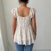 Women's Clothing Holiday Simple Style Broken Flower Waist High End Tops For Women Spring And Summer_ecoleips.com
