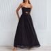 2026 New Spring Women's Clothing, Cross-Border European And American Dresses, Sexy High-Waisted Backless Solid Color_ecoleips.com