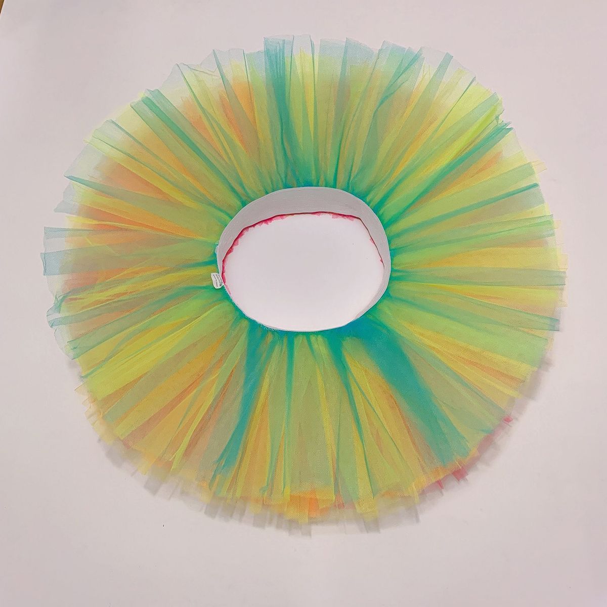Adult Sexy Half Mesh Puff Tutu Short 5-Layer Gauze Cake Performance Skirt_ecoleips.com