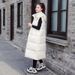 women's hooded puffer jacket – lightweight quilted winter coat with map print, loose fit for casual wear_ecoleips.com