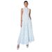 Women's Clothing Sleeveless High Collar Retro Flared Temperament Sleeveless Lace Dress_ecoleips.com