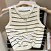 Women's Vest Tank Tops Sexy Stripe_ecoleips.com