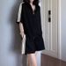 Zip-Up Tracksuit Set For Women - Chic Stand Collar Jacket & Shorts Two-Piece Outfit Coordinated Set_ecoleips.com