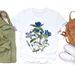New Women's European And American Floral Plant Cartoon Round-neck Plus-size Short-sleeve T-shirt_ecoleips.com