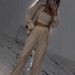 Women's Clothing Women's Sequined Camisole Three Piece Set Casual Style Loose Trousers And Jacket Long Sleeve For Formal & Casual For Women_ecoleips.com
