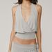 Women's Sexy Deep V Neck Halter Top Spring Style Crisscross Waist Backless Slim Fit European American Hot Girl Vest_ecoleips.com