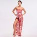 Ethnic Style Printed One-Piece Swimsuit For Women - European & American Swimwear_ecoleips.com