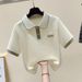 Women's Clothing Fashionable Color Block Loose Fitting Shirt Ethnic Style Trendy Style Jeans Set Women's Clothing Suit_ecoleips.com